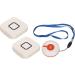 Nursing Call Button - Wireless Care Pager for Seniors | Plug-and-Play 100-240V | 2-in-1 Remote Transmission | EU Plug - Buy Online on GoSupps.com