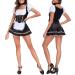 Dirndl - Robe midi l gante pour femme - Costume traditionnel pour la f te de la bi re bavaroise - Cosplay - Style ethnique traditionnel - Robe de loisirs - Robe de f te M Noir - Buy Online on GoSupps.com
