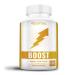 OPTML Boost 100mg Caffeine Pills with 200mg L-Theanine Energy Pills for Mood Elevation and Sharper Focus Blend of Caffeine Anhydrous and Tea Derived L-Theanine No Crash No Jitters 120 Capsules