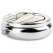 Polar Bear Mini Round Pill Box | 3 Compartment Travel Organizer | Portable Medicine Case for Home & Office - Buy Online on GoSupps.com