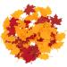 Abaodam 900 Pcs Thanksgiving Maple Leaf Trim Leaves Thanksgiving Supply Confetti Glitter - Buy Online on GoSupps.com