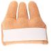 Palm Protector & Finger Separator for Elderly Care - Anti-Stick Hand Aid One Size Orange - Buy Online on GoSupps.com