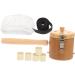 Solustre Moxibustion Massage Device - Adjustable Wooden Case & Stainless Steel Tools for Effective Moxibustion Therapy - Buy Online on GoSupps.com