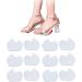 6 Pairs High Heel Foot Cushions - Pain Relief Metatarsal Pads Clear Reusable Inserts for Women & Men - Buy Online on GoSupps.com