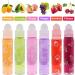 Roll-on Lip Gloss Fruit Lip Gloss Roll On Lip Gloss for Girls Fruit Flavoured Moisturising Lip Oil Clear Colourless Liquid Lipstick Long Lasting Moisture for Lips (6 pcs) - Buy Online on GoSupps.com