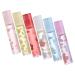 Homoyoyo 6 Pi ces Huile L vres Incolore Hydratante Nourrissante Soin L vres Anti-sec clat Naturel Pour Femmes Adolescents Lot Protecteur Hydratant Pack De Lip Gloss Oil