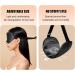 Yiwafu Adjustable Strap Sleep Mask for Men and Women - Black Eye Shade Cover - Buy Online on GoSupps.com