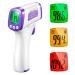 Infrared Thermometer for Adults, Non Contact Forehead Thermometer with Fever Alarm, Accurate Reading and Memory Function, Body Temperature & Surface of Objects Use