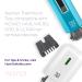 no!no! Thermicon Narrow Tip Refill Pack - Women's Hair Removal Replacement Heads for Smooth, Hairless Face, Underarm & Bikini - Buy Online on GoSupps.com
