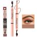 2 in 1 Double Ended Eyebrow Pencil Micro Percision Tip Fill and Defines Brows Natural Looking & Waterproof No Need to Sharpen Not Easy to Fade (Color : 01 Size : 1 size) 1 count (Pack of 1) 01 - Buy Online on GoSupps.com