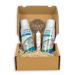 Genussleben Box with pre-wash spray SA8 2x 400 ml and random free product spray for stain removal