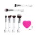 T4B Ilu Bake You Happy Set | 7-Part Professional Makeup Brush Set with Cleaner | Synthetic Bristles for Powder & Foundation - Buy Online on GoSupps.com