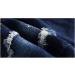 KIDSCOOL SPACE Baby Girl Boy Jeans 12-18 Months Black - Elastic Waist Ripped Denim Pants - Buy Online on GoSupps.com