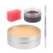 VERONNI Halloween SFX Makeup Kit -Special Effects Makeup Kit with Skin Scar Wax(2.12 Oz) with Spatula  Fake Scab Blood (0.7Oz) +Pink Stipple Sponge (01)
