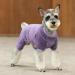 Fitwarm Fuzzy Velvet Dog Pajamas - Small Purple | Winter Clothes for Dogs & Cats - Buy Online on GoSupps.com