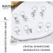 Naiska 20Pcs Silver Butterfly Braid Clips - Hair Jewelry Dreadlock Accessories - Colorful Butterflies Pendant Charms - Braid Beads & Rings - Hair Accessories for Women and Teens - Buy Online on GoSupps.com