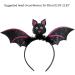 hgnxa Adult Kids Cartoon Bat Wing Shape Headband Woman SPA Hair Hoop Makeup Halloween Taking Photos Christmas Party Headpiece Purple - Buy Online on GoSupps.com