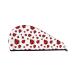 Cute Ladybirds Microfiber Hair Towel Soft Super Absorbent Hair Towel Wrap for Women Coral Velvet Quick Dry Hair Cap for Long Curly and Thick Hair