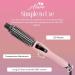Alure Heated Styling Brush - 3-in-1 Ionic Curler & Straightener | Anti-Scald Nylon Bristles | Electric Curl Wand for All Hair Types | Best Curling Iron Alternative for Short Hair - Buy Online on GoSupps.com