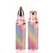 UNbit Eyebrow Trimmer 2 in 1 Electric Eyebrow Trimmer Makeup Painless Eye Brow Epilator Mini Shaver Razors Women Portable Facial Body Hair Remover Trimmer (Color : Rainbow)