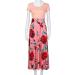 Martmory 2023 Spring Dresses Plus Size Boho Floral Maxi Dress - Pink, Small - Buy Online on GoSupps.com