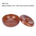 Premium Wooden Shaving Bowl with Lid - Ideal for Men's Shaving Foam & Soap | International Shipping Available - Buy Online on GoSupps.com