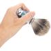Premium Classic Men's Safety Razor Kit Double Edge Razor Set with Brush & Stand Holder (Blue) | Ultimate Shaving Experience - Buy Online on GoSupps.com