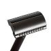 Premium Double Edge Safety Razor for Men - Single Blade Razor with Stand | Black Men's Shaving Set - Ship Worldwide - Buy Online on GoSupps.com