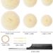 MeetFavorite Hair Bun Maker Set - 10 Piece Donut Bun Shaper Kit with Elastic Bands & Pins (Golden) - Buy Online on GoSupps.com