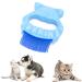 Nobleza - Katzenkamm cat brush easy to use remove undercoat foster tool 2 in 1 cat kamm removed and relaxing massage comb easy removal of loose hair