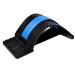 Back Stretcher, Lumbar Back Pain Relief Device(4 Level), Spine Borad Deck Multi-Level Back Cracker Lumbar, Pain Relief for Herniated Disc, Sciatica, Scoliosis, Lower and Upper Back Stretcher Support Black, Blue-4 Level