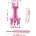 HJ Garden Double-Head Knitting Tool Set - DIY Knit Spool Loom Kit with Yarn Rope Hook - Pink - Buy Online on GoSupps.com