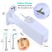 Firstomato Sterile Nose Piercing Gun Kit - Safe Self-Use Nose Ring Tool with Hypoallergenic Studs - 2pcs Clear Silver Crystals - Buy Online on GoSupps.com
