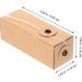 FOMIYES 12pcs Rectangle Lipstick Boxes - Kraft Paper Lip Gloss & Essential Oil Packaging - Reusable Lip Balm & Mascara Tube Cases - Buy Online on GoSupps.com
