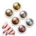 Kit de poudre ongles chrom poudre de ongles chrom e - 6 couleurs paillettes pigment pigment pour les paillettes Nail Pigment Powder Shimmer pour petite amie femme amie s ur fille 01 UN - Buy Online on GoSupps.com