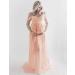 Maeau Women's Maternity Photography Props Dress - Elegant Ladies Wedding Party Outfit | Size S Pink - Buy Online on GoSupps.com