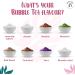 MBTK - 8 (Boba Bar London | Pearlicious Milk Bubble Tea Kit | 8 Milk Tea Flavours | 8 Boba & Jelly Toppings | Tapioca Pearls | 8 Bamboo Straws | 8 Tea Bags | 2 Recipe Cards ) - Buy Online on GoSupps.com