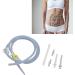 Soft Silicone Enema Colon Tube Tip Kit - 1.5m Hose for Enema Bucket - Odorless Deep Cleaning - Buy Online on GoSupps.com