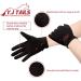 Y.J TAILS Women's Horse Riding Gloves - Black, Small/Medium | Equestrian Horseback Gloves for Outdoor Sports - Buy Online on GoSupps.com