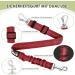 Slowton Dog Harness with Safety Belt for Car - Breathable Durable Red XXXS | Includes 2 Carabiner Hooks - Buy Online on GoSupps.com