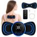 Flintronic Neck Massage Device - Portable EMS Shoulder & Neck Massager 8 Modes USB Mini Cervical Relief for Muscle Pain in Arms Back & Stomach - Buy Online on GoSupps.com