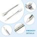 24 Pcs Duck Billed Hair Clips - Styling Sectioning Silver Metal Clips for Women | Alligator Curl Clips for Long Hair Roller Salon - 24 Pack - Buy Online on GoSupps.com