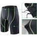 Beroy Men's Compression Shorts with Pocket - Green Line | Medium - Buy Online on GoSupps.com