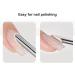 2 Set Cuticle Pusher Set Dead Skin Removal Versatile Cuticle Pusher Nail Polisher Finger Divider for Home Nail Salon - Buy Online on GoSupps.com