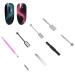 8pcs Nail Art Magnet Set - Professional UV Gel Polish Magnet Pen & Manicure Tool for Stunning Nail Designs - Buy Online on GoSupps.com
