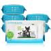 Primepets wet wipes Nursing towels for dog cats 6 100 pieces of cleaning towels for pets desodorizing wiping towels of course antibacterial for cleaning faces ears 600 pieces
