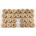 104pcs Oblate Wooden Alphabet Beads - Safe DIY Teething Accessories for Craft Jewelry Making - Buy Online on GoSupps.com