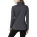 TSLA Women's Quarter Zip Pullover | Quick Dry Long Sleeve Workout Top | Lightweight Athletic T-Shirt | Charcoal Small - Buy Online on GoSupps.com