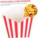 COLLBATH 48pcs Popcorn Box Food Containers Popcorn Containers Gadgets Gofts Items Food Container Necessities Party Bucket Cups Popcorn Bucket Paper Pink 1 - Buy Online on GoSupps.com