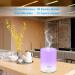 URPOWER 2nd Gen 300ml Aroma Essential Oil Diffuser - Ultrasonic Air Humidifier with Auto Shut Off - 7 Color Lights - 4 Timer Settings - White - Buy Online on GoSupps.com